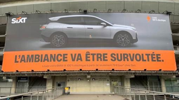 Sixt véhicules électriques en campagne avec Heroiks